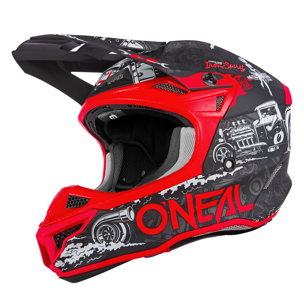 5SRS Polyacrylite Helm HR black/red