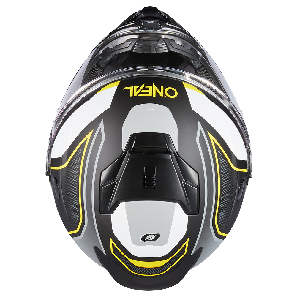 D-SRS Helm SQUARE black/gray/neon yellow