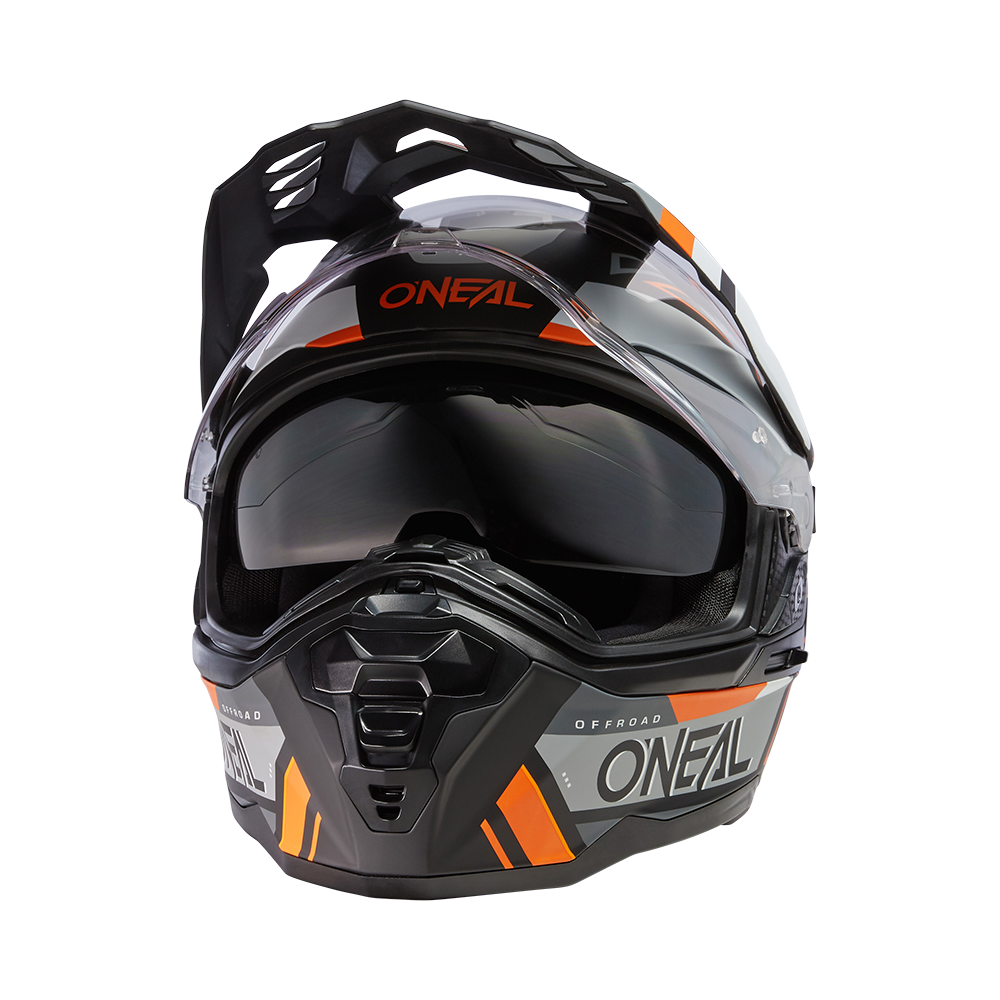 D-SRS Helm SQUARE black/gray/orange