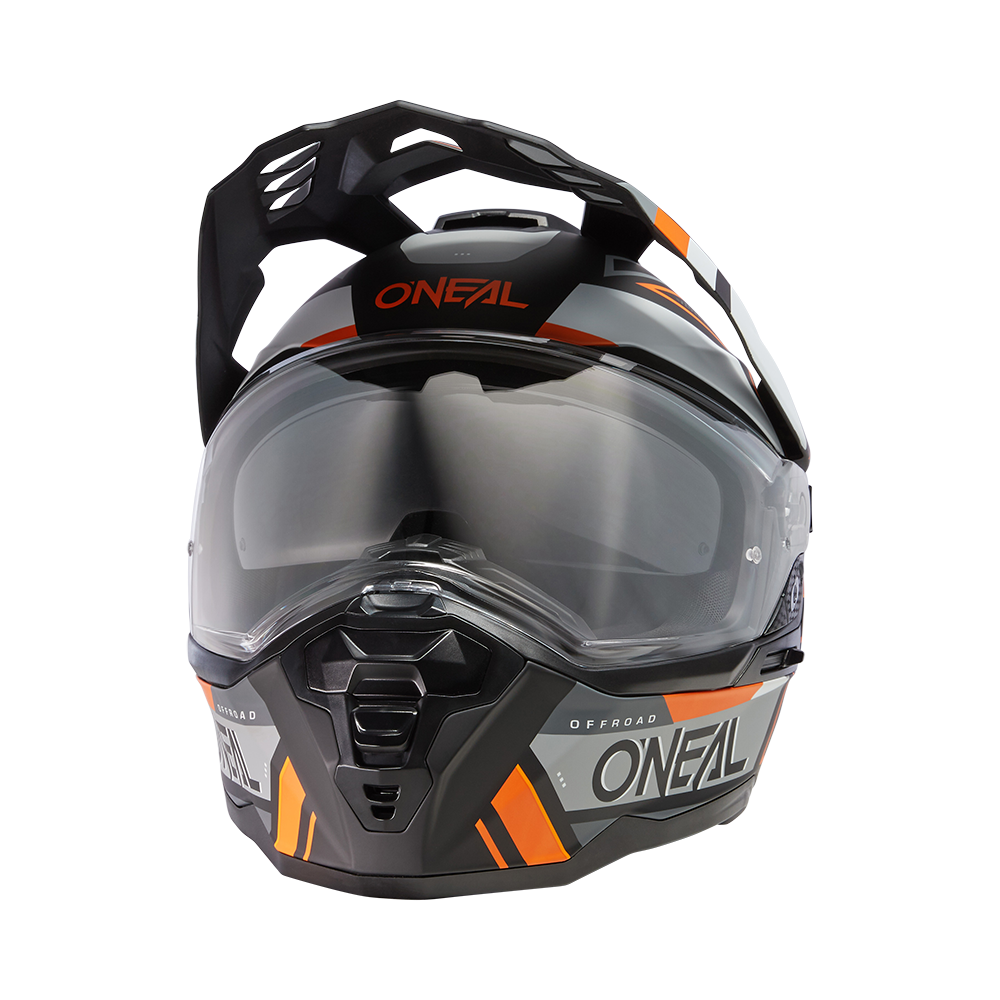 D-SRS Helm SQUARE black/gray/orange