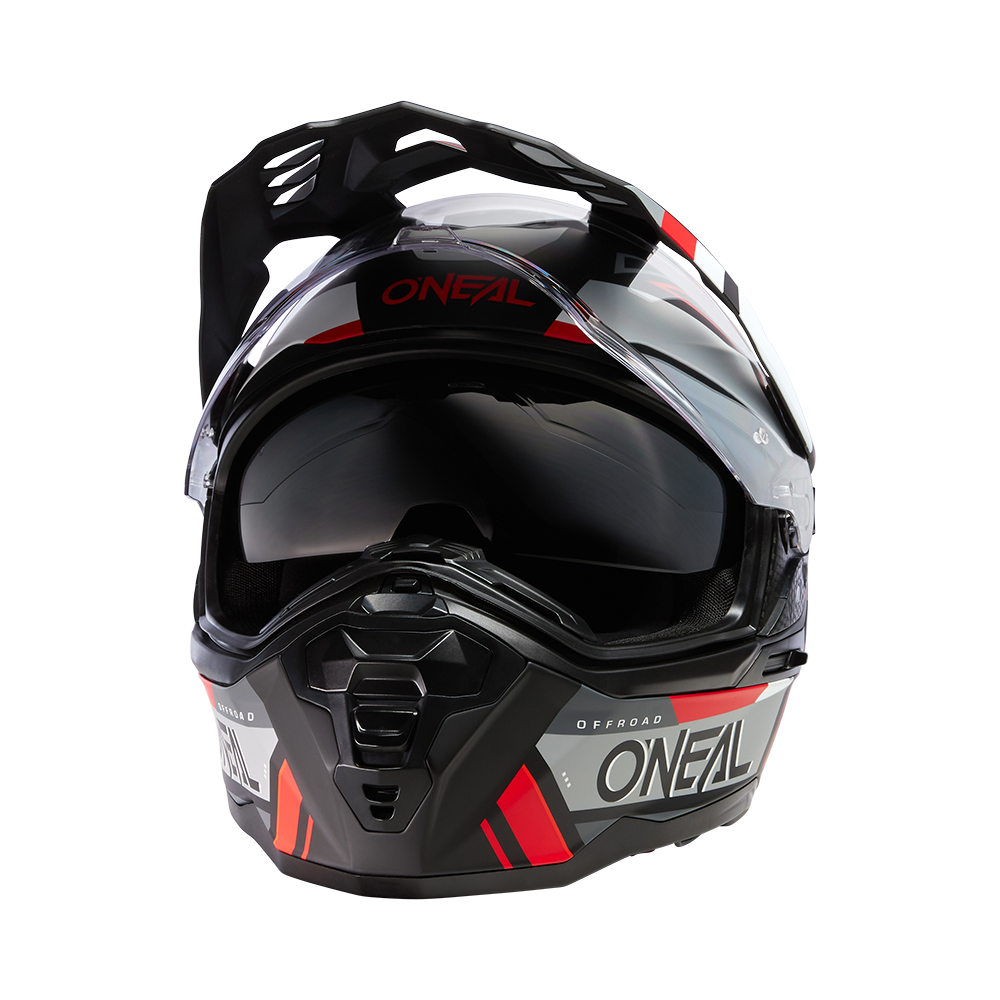 D-SRS Helm SQUARE black/gray/red