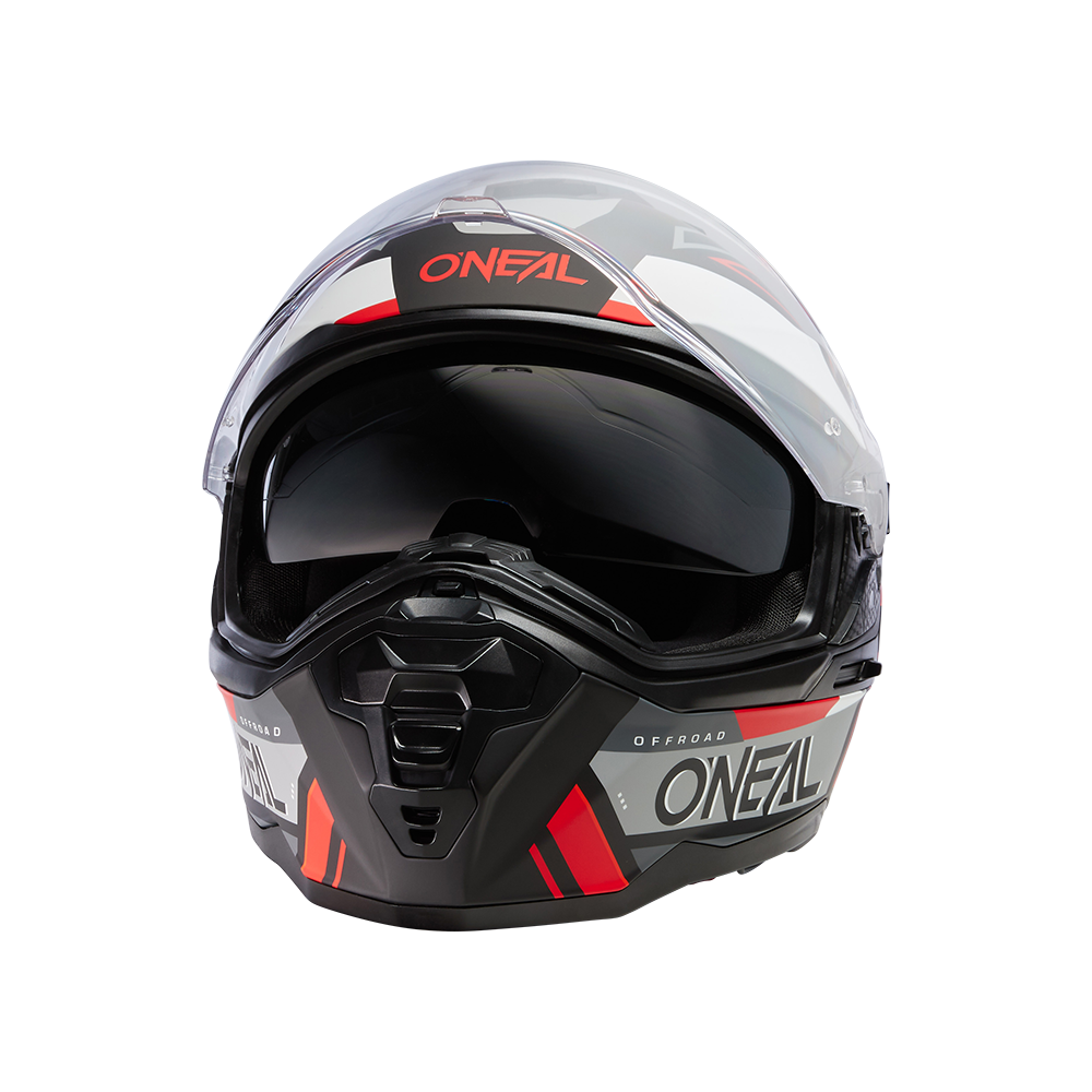 D-SRS Helm SQUARE black/gray/red