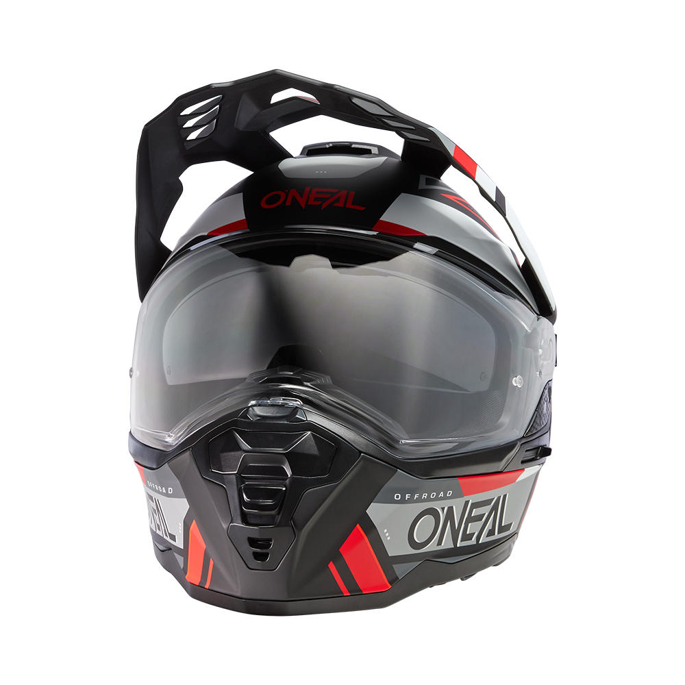 D-SRS Helm SQUARE black/gray/red