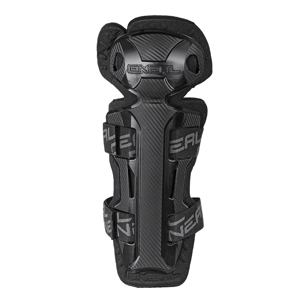 PRO II RL Carbon Look Knie- und Schienbein-Protektorblack