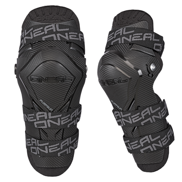 PUMPGUN MX Knie-Protektor Carbon Look black