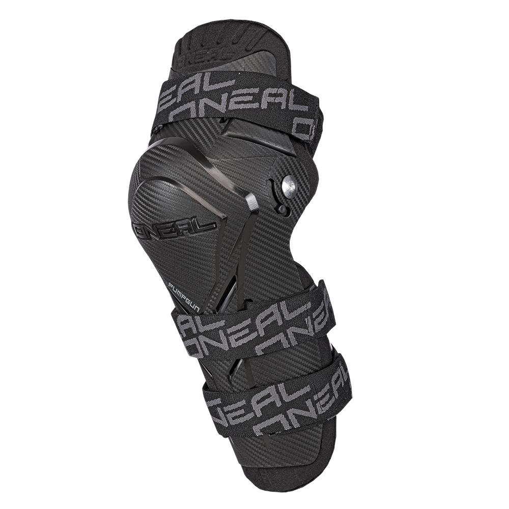 PUMPGUN MX Knie-Protektor Carbon Look black