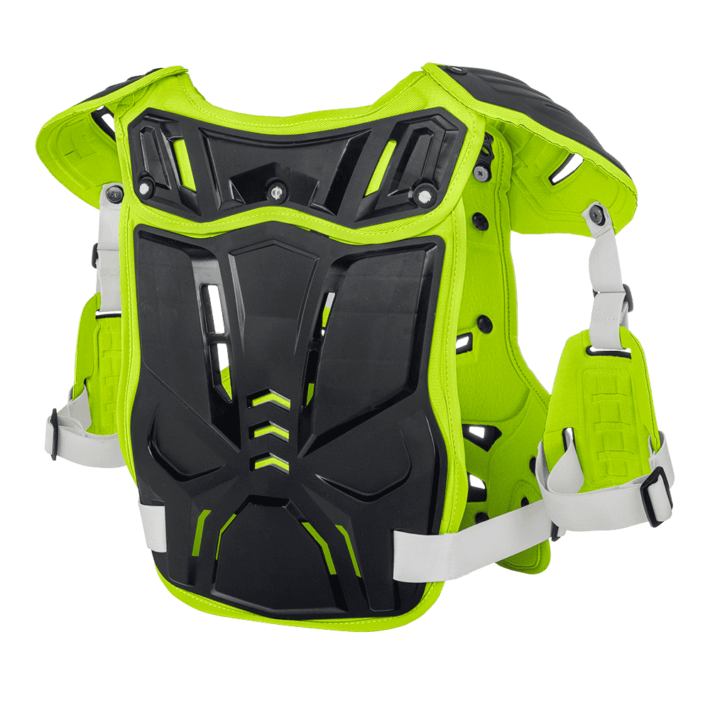 PXR Stone Shield Oberkörper-Protektor black/neon yellow
