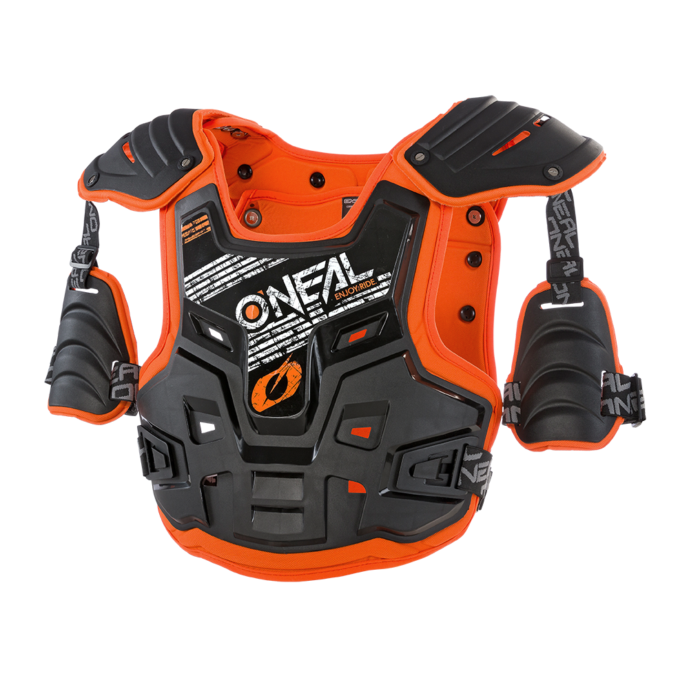PXR Stone Shield Oberkörper-Protektor black/orange