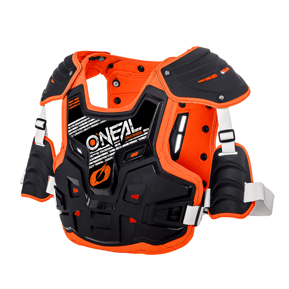 PXR Stone Shield Oberkörper-Protektor black/orange