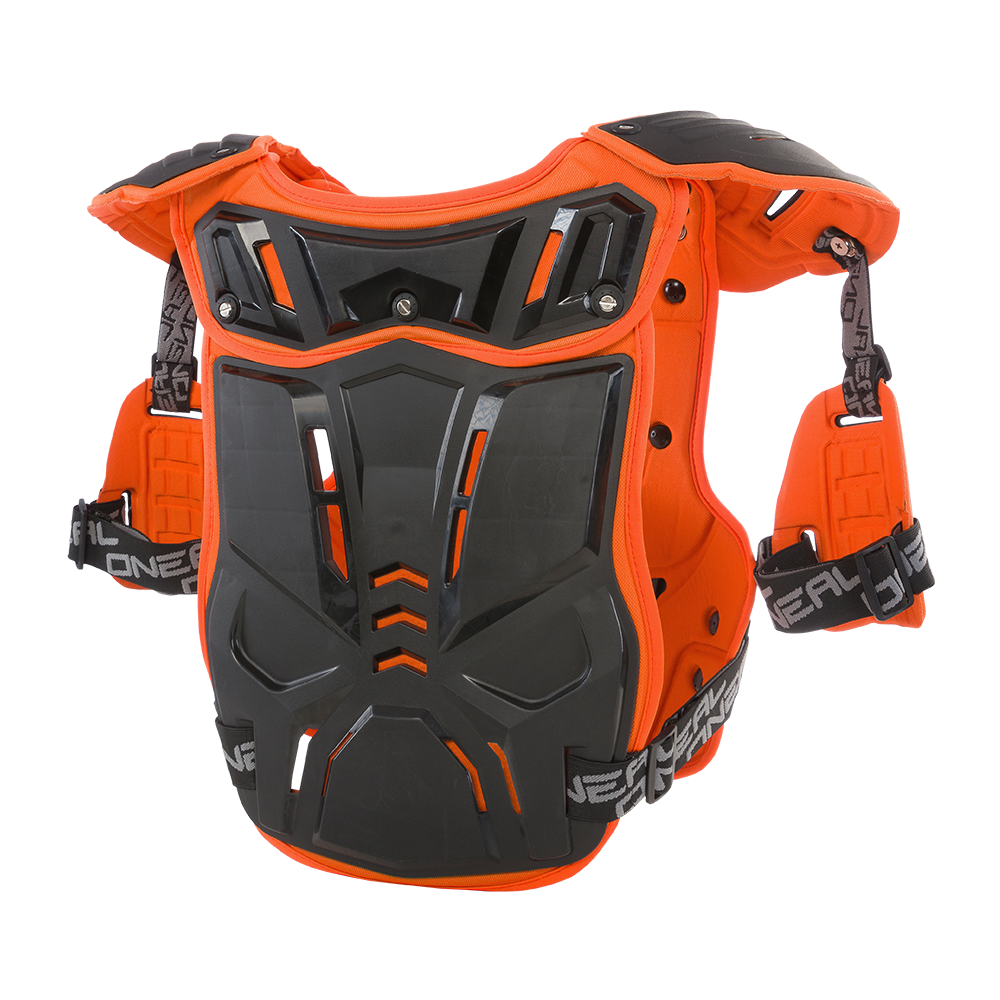 PXR Stone Shield Oberkörper-Protektor black/orange