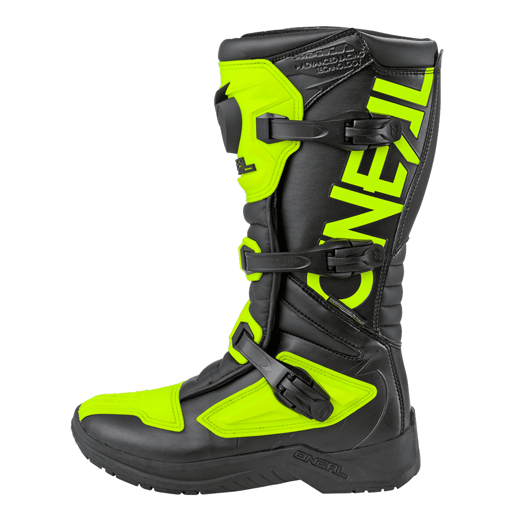 RSX Stiefel EU black/neon yellow