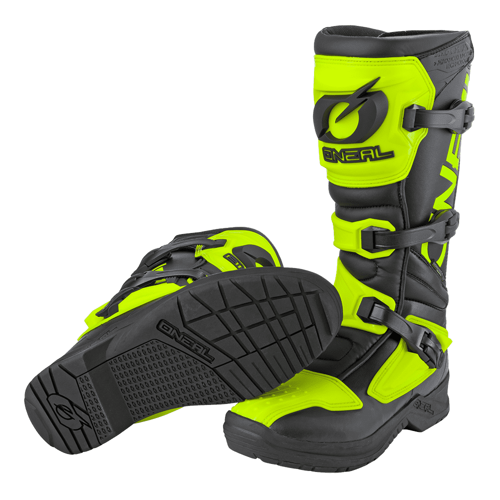 RSX Stiefel EU black/neon yellow