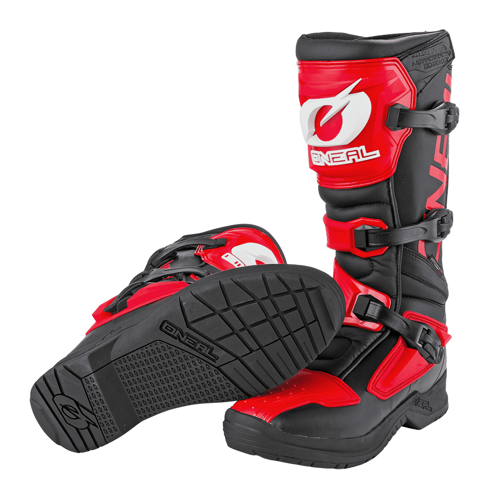 RSX Stiefel EU black/red