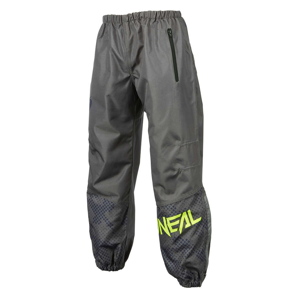 SHORE Regenhose gray/neon yellow