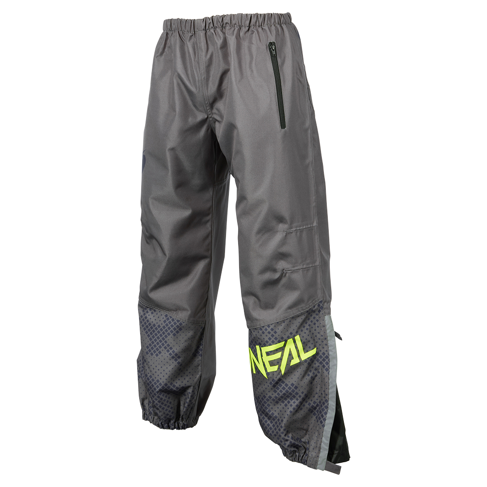 SHORE Regenhose gray/neon yellow