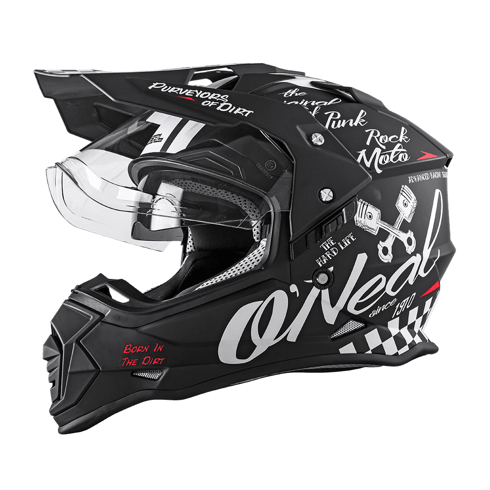 SIERRA Helm TORMENT black/white