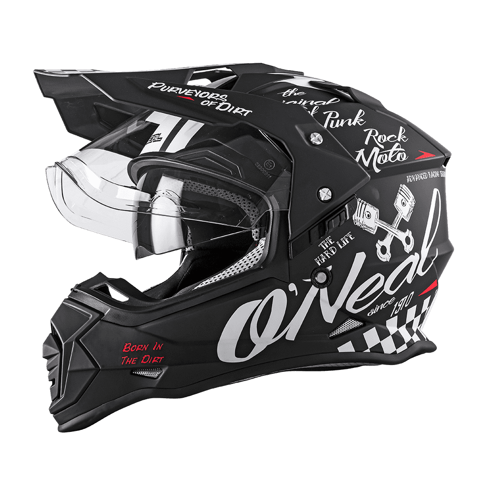 SIERRA Helm TORMENT black/white