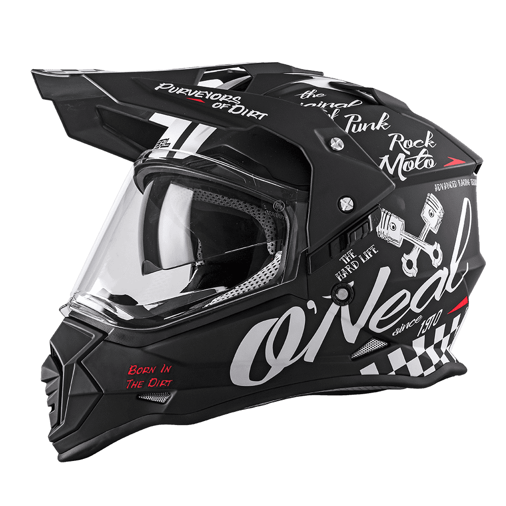 SIERRA Helm TORMENT black/white