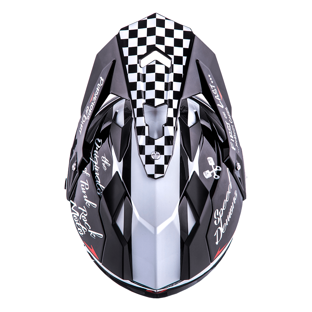 SIERRA Helm TORMENT black/white