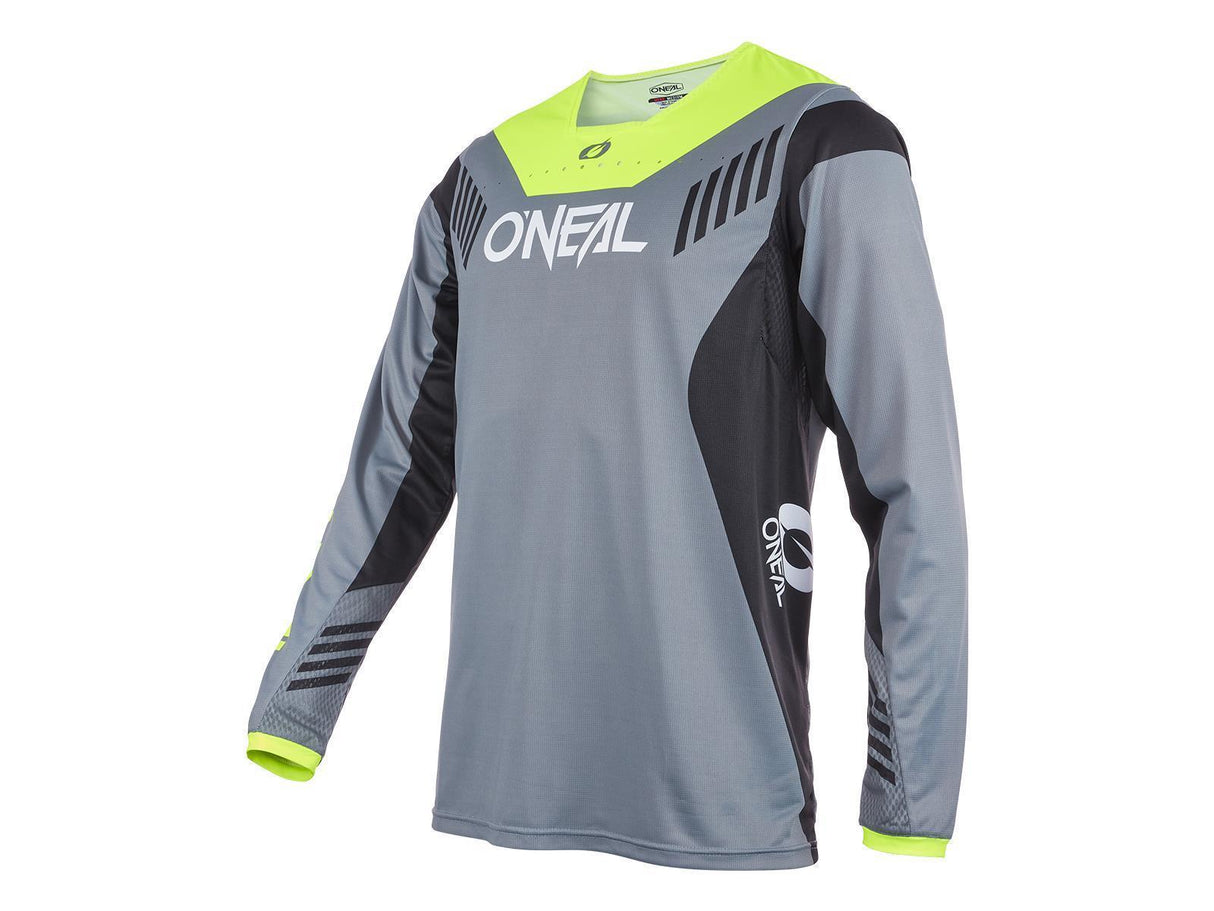 ELEMENT FR Youth Jersey HYBRID V.22 gray/neon yellow