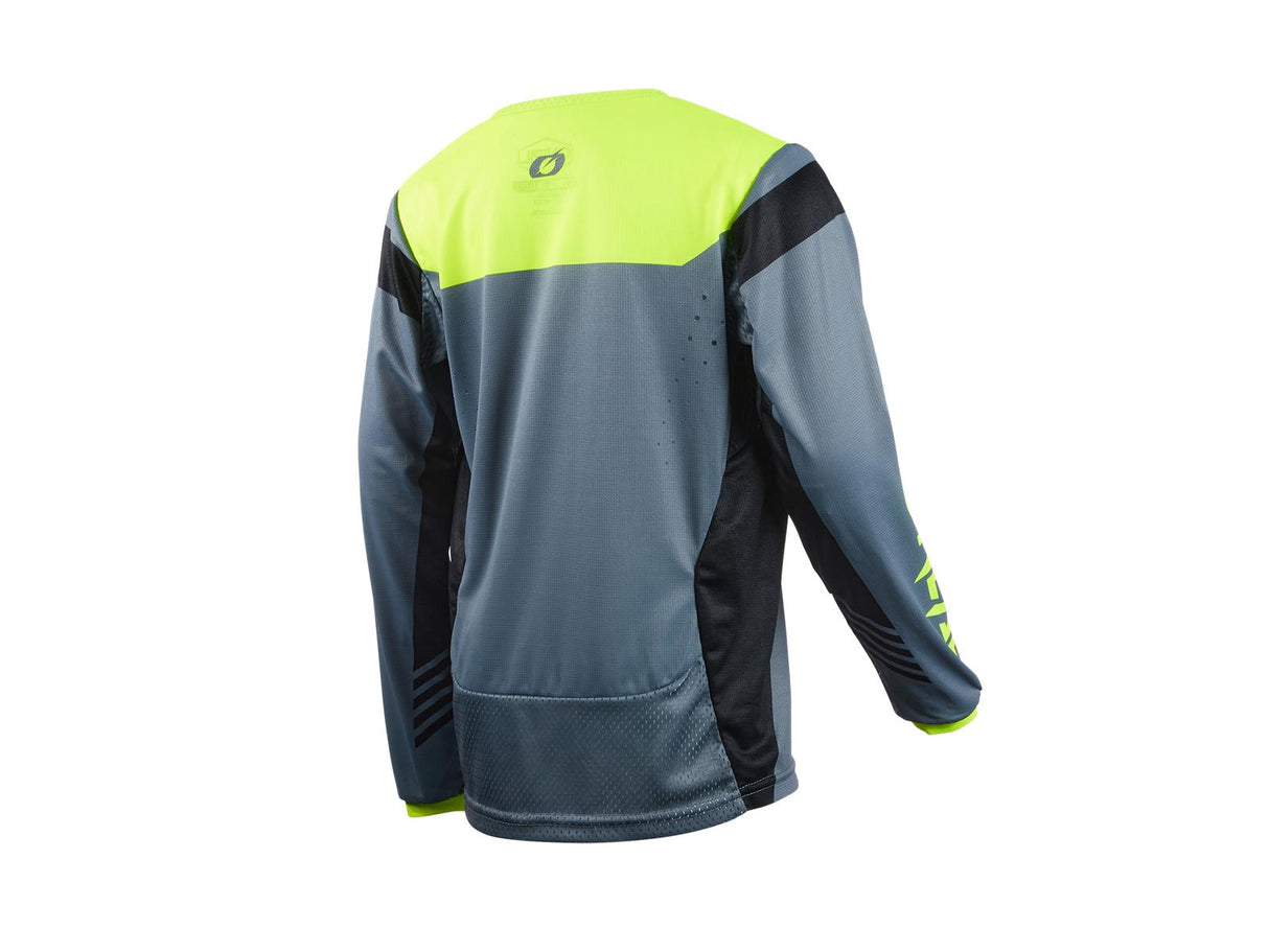 ELEMENT FR Youth Jersey HYBRID V.22 gray/neon yellow