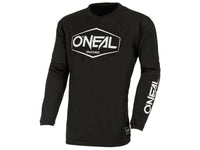 O'NEAL ELEMENT Maillot de algodón juvenil HEXX V.22 negro/blanco