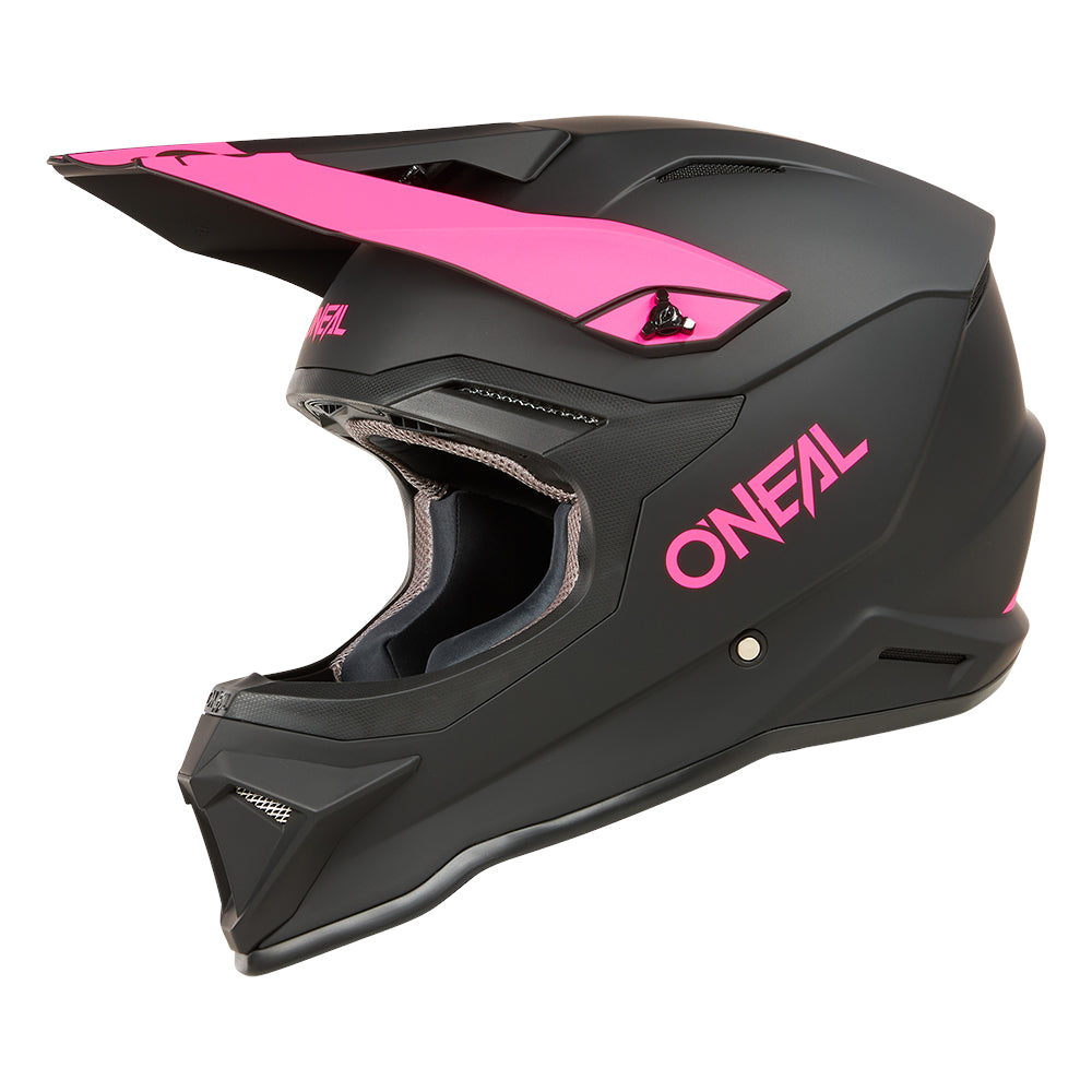 1SRS Youth Helm SOLID black/pink