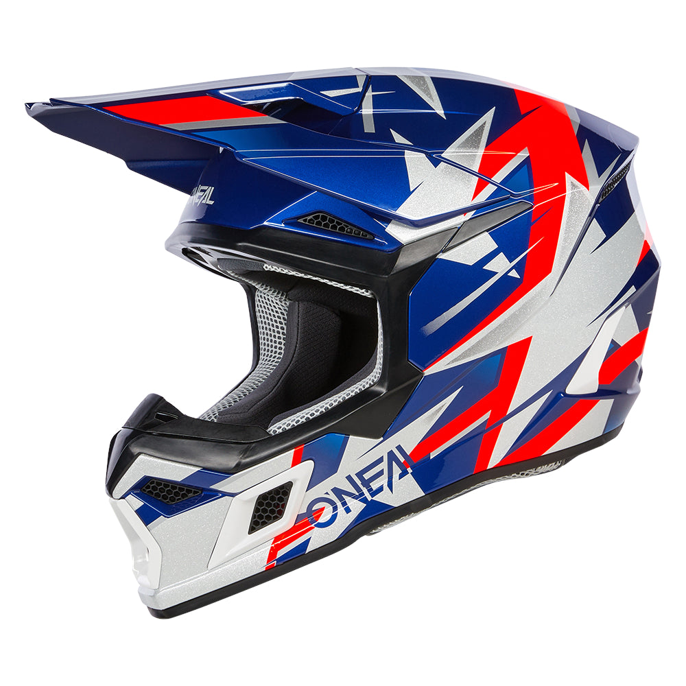 3SRS Helm RIDE blue/white/red