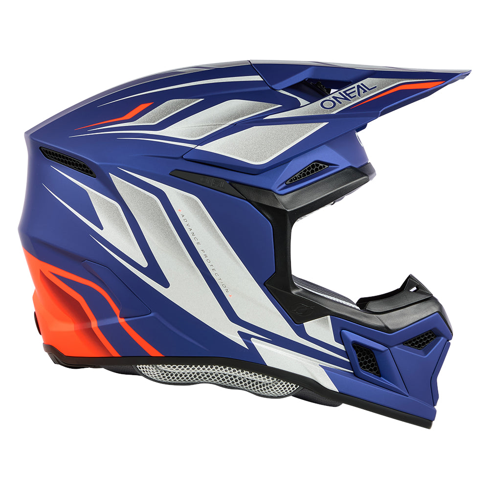3SRS Helm VERTICAL blue/white/red
