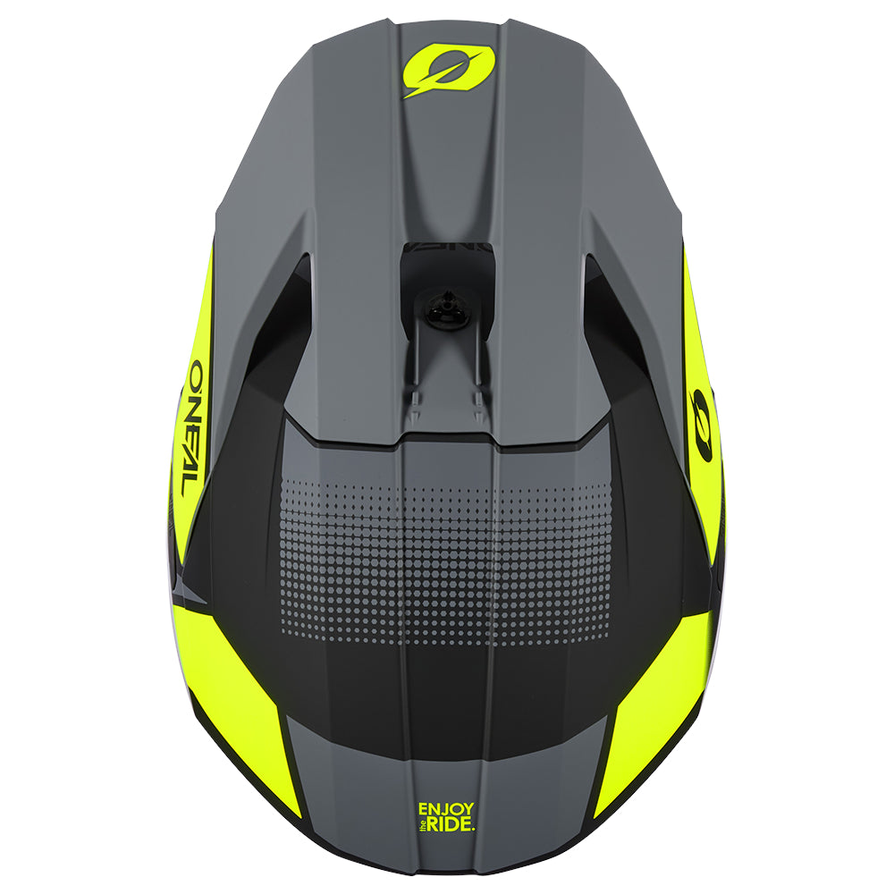 3SRS Helm VISION black/neon yellow/gray