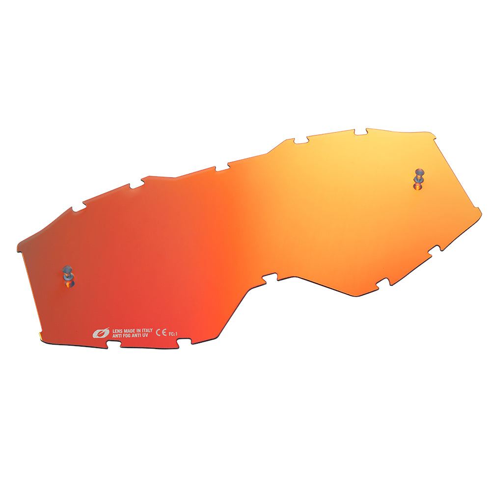 B-10 Goggle SPARE LENS radium red