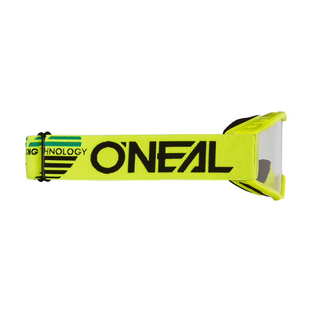 B-10 Youth Goggle SOLID neon yellow - clear