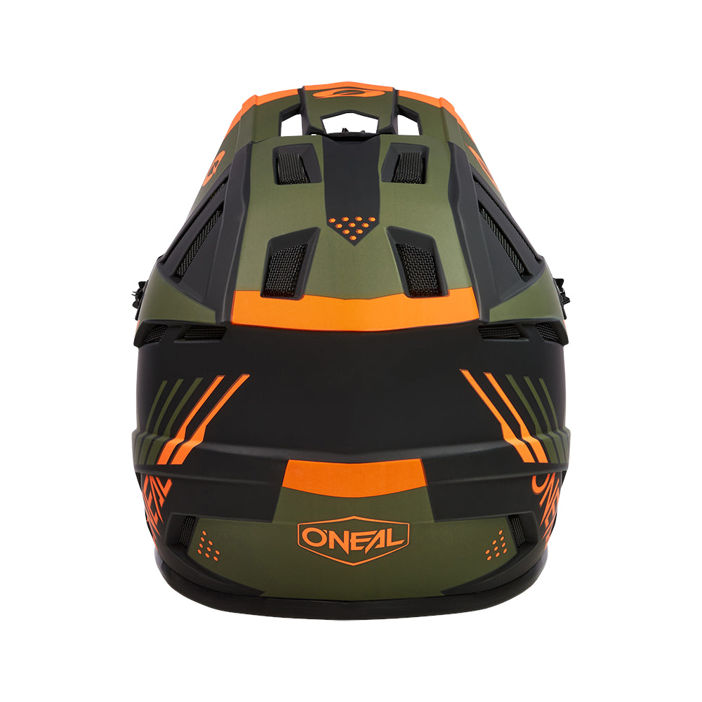 BACKFLIP Helm STRIKE black/orange/olive