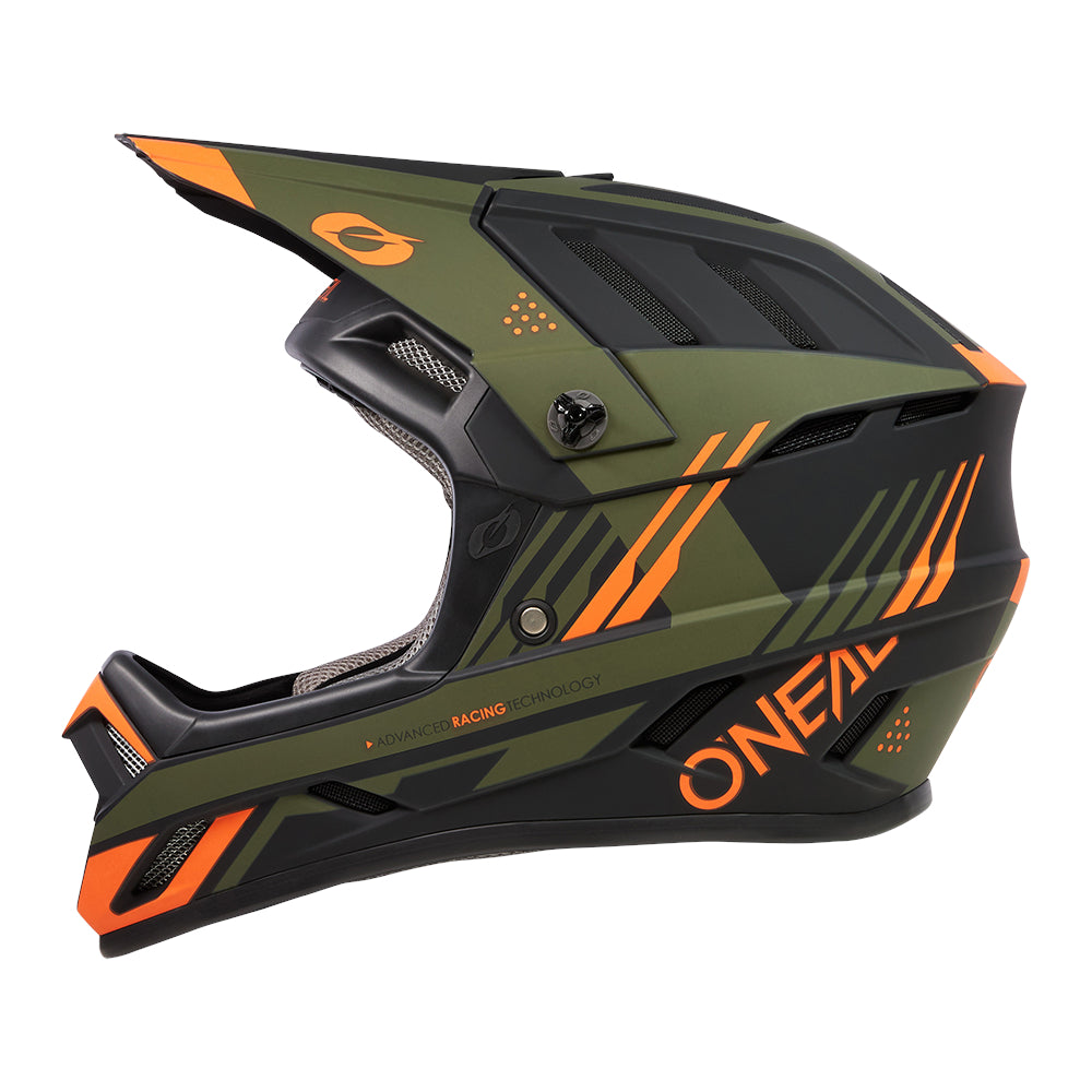 BACKFLIP Helm STRIKE black/orange/olive