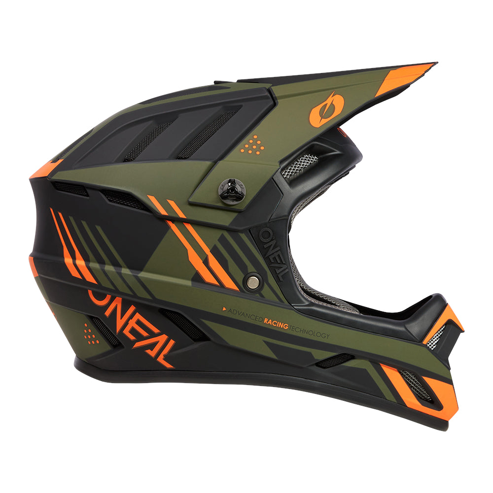 BACKFLIP Helm STRIKE black/orange/olive
