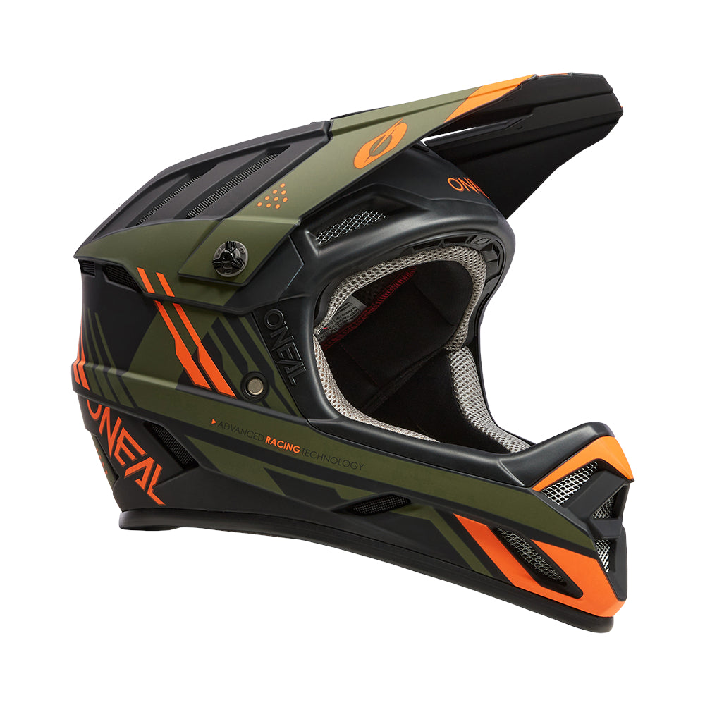 BACKFLIP Helm STRIKE black/orange/olive