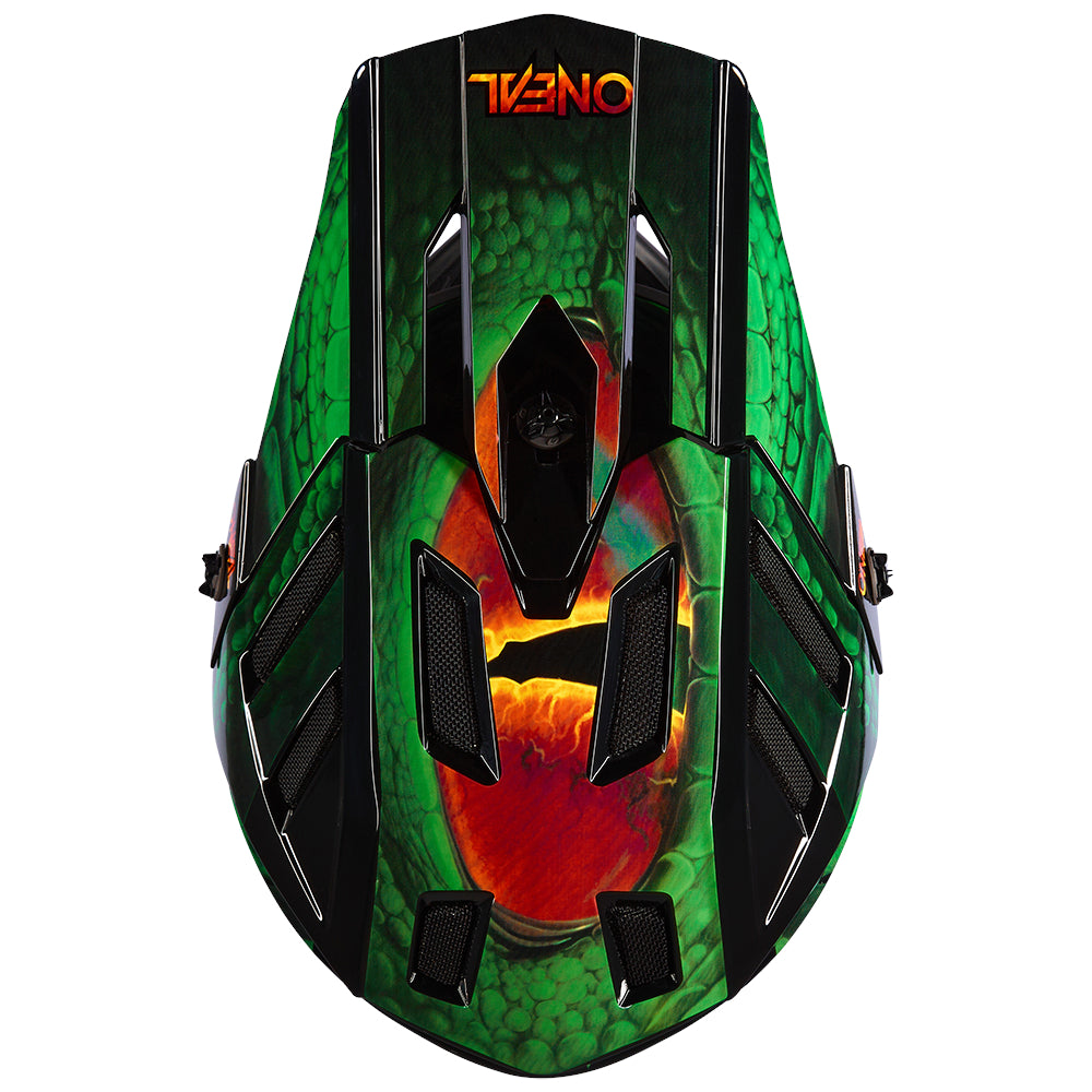 BACKFLIP Helm VIPER black/green