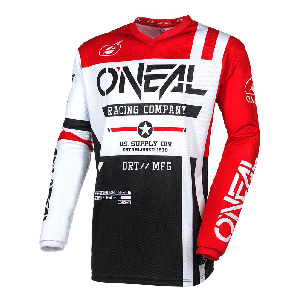 ELEMENT Jersey WARHAWK black/white/red