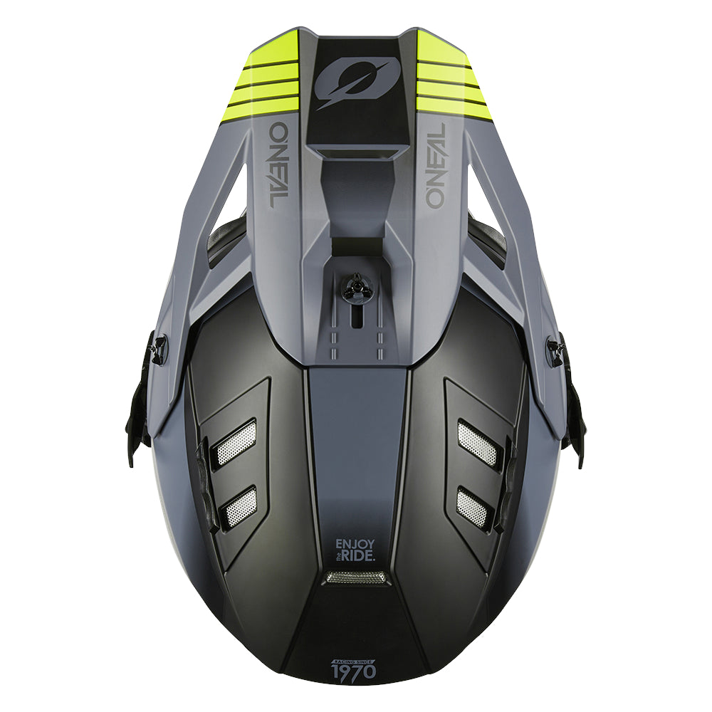 EX-SRS Helm HITCH black/gray/neon yellow