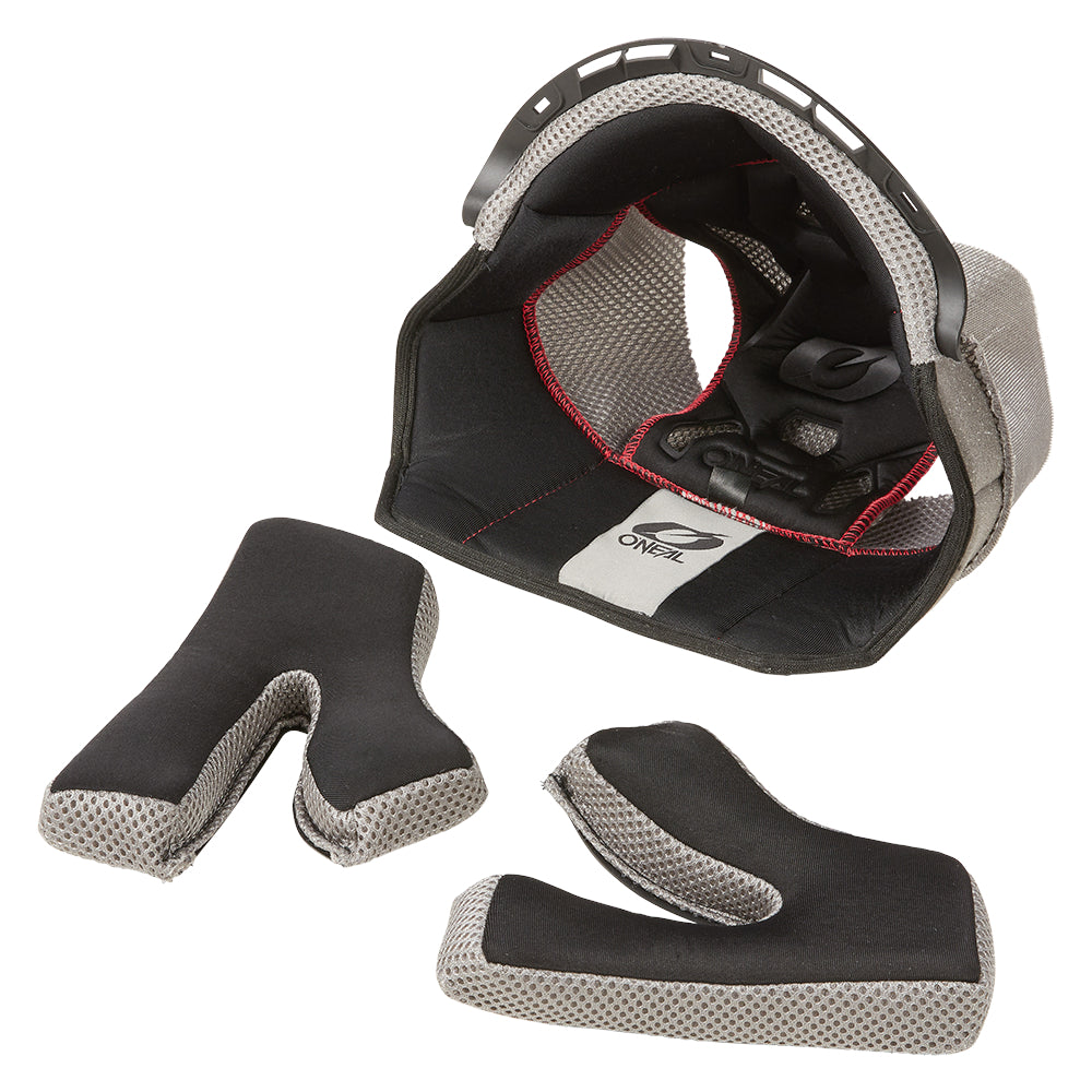 Kit Doublure Intérieure + Mousses Joues Pour Casque O'Neal Backflip RL2 - Noir