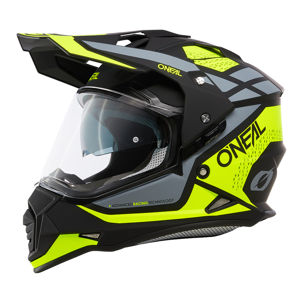SIERRA Helm R neon yellow/black/gray