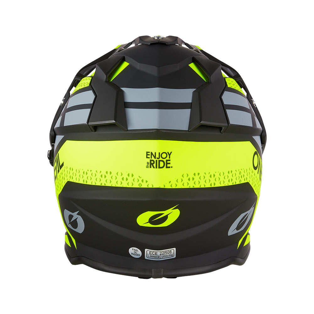SIERRA Helm R neon yellow/black/gray