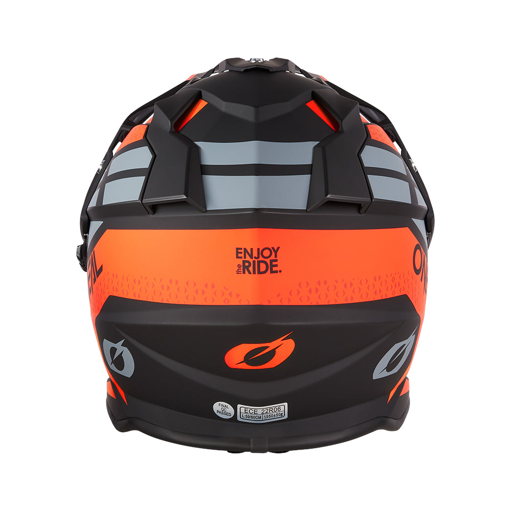 SIERRA Helm R orange/black/gray