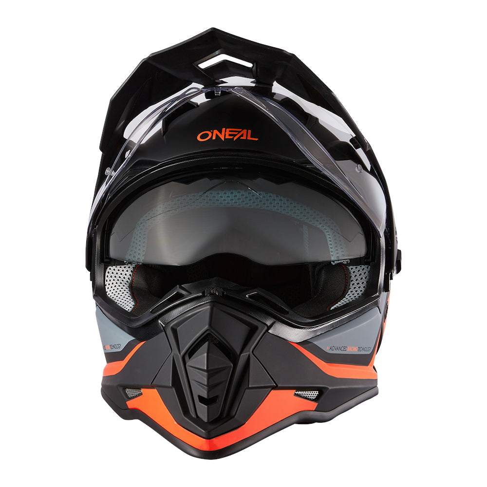 SIERRA Helm R orange/black/gray