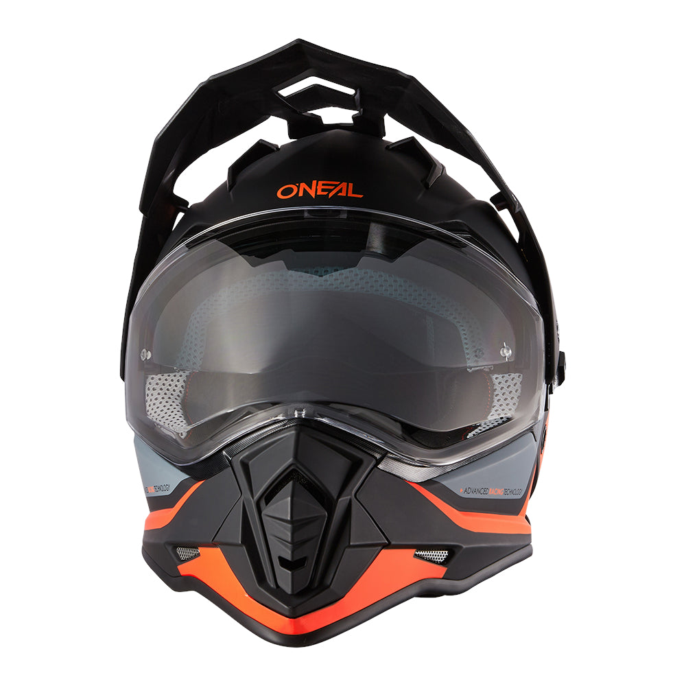 SIERRA Helm R orange/black/gray