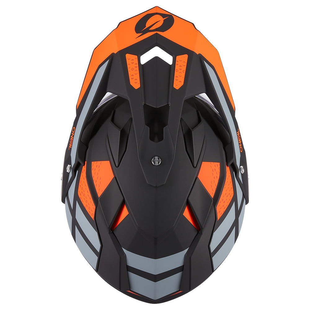 SIERRA Helm R orange/black/gray