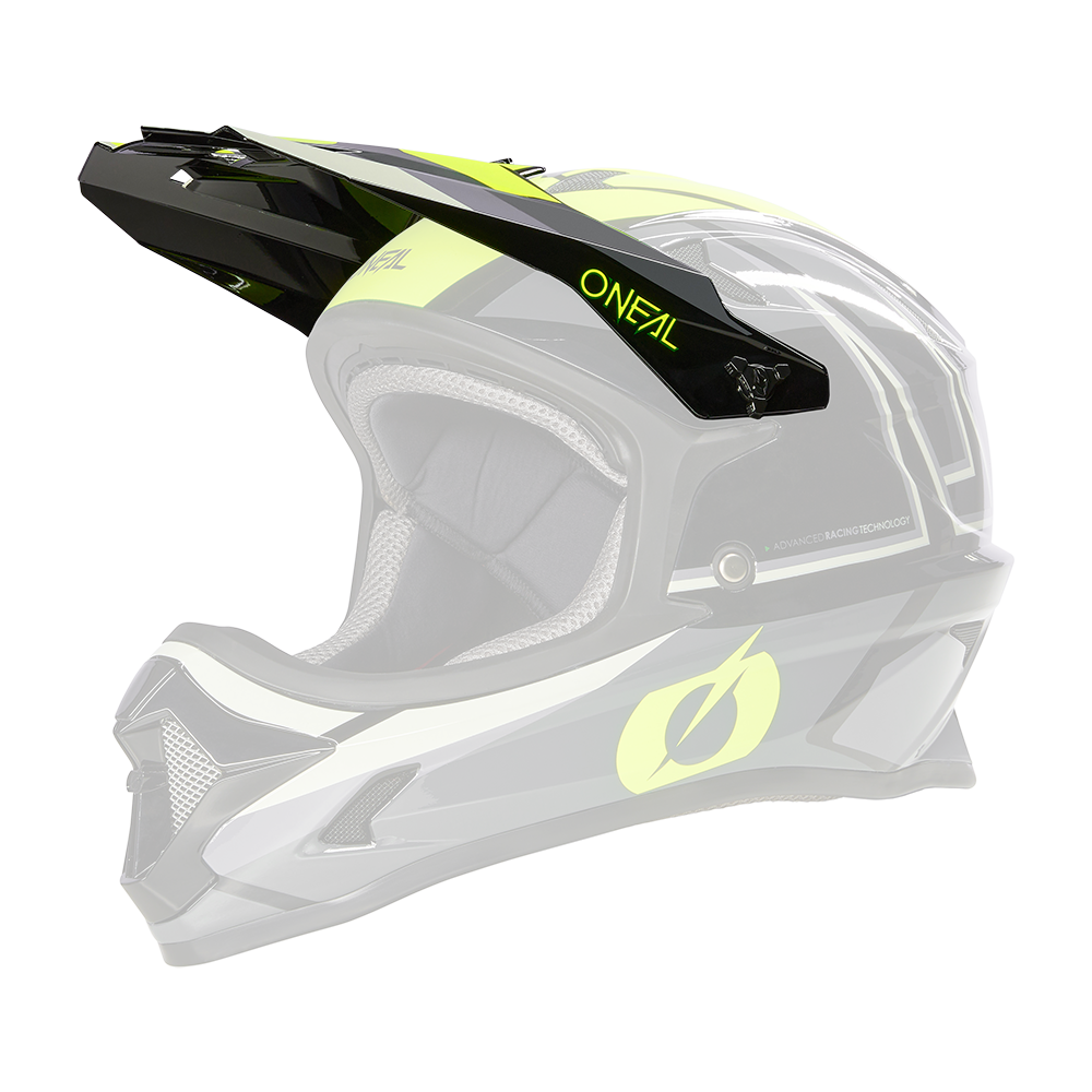 VISOR SONUS Youth Helm SPLIT black/neon yellow