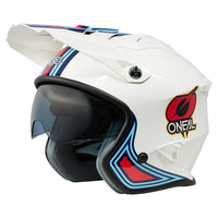 VOLT casco MN1 blanco/rojo/azul