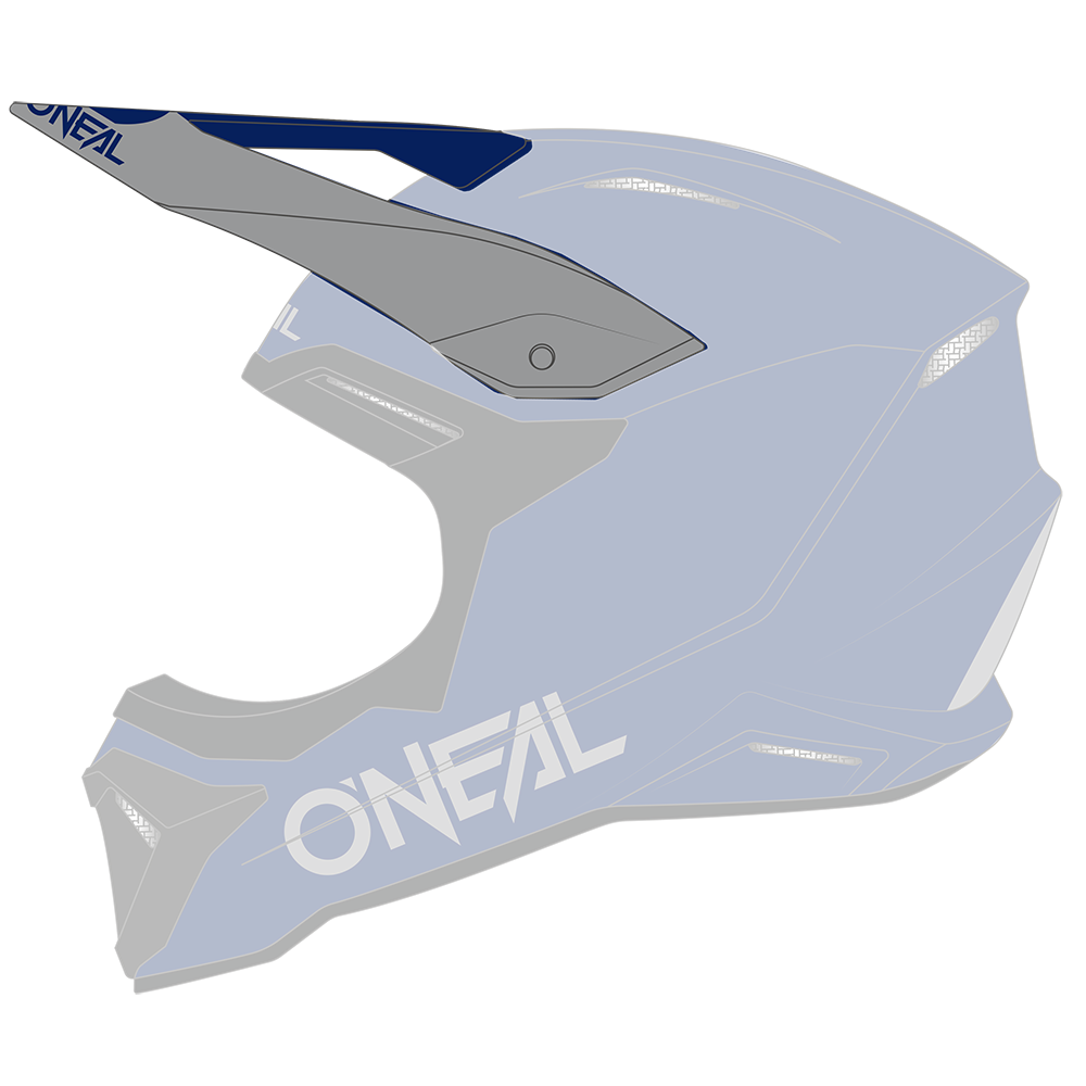 Visor 1SRS Helm SOLID blue
