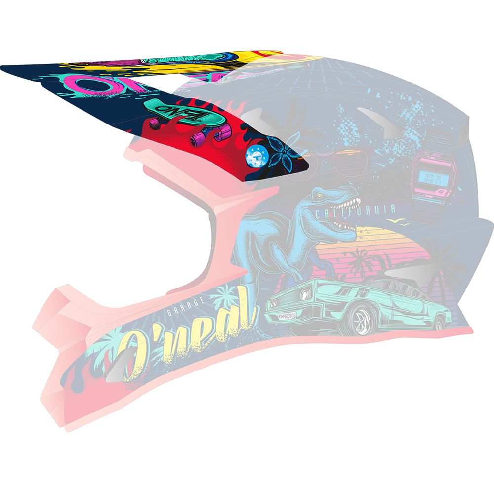 Visor 1SRS Youth Helm REX multi